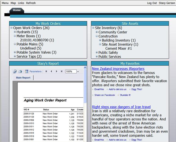 Dashboard Page