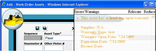 Open Warranty
