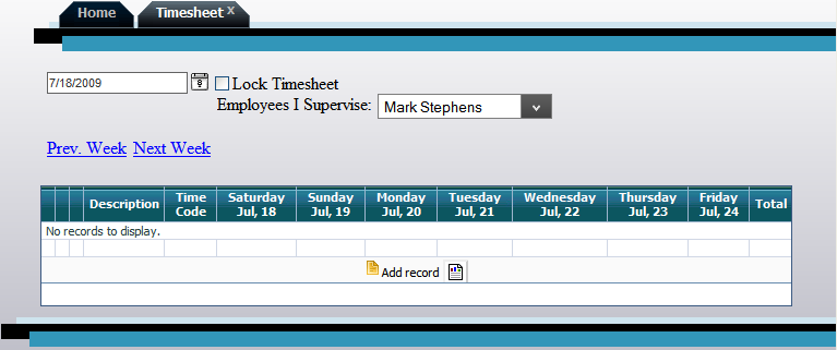 timesheet 1