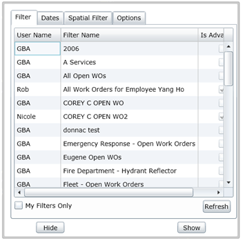 web map_subset filters