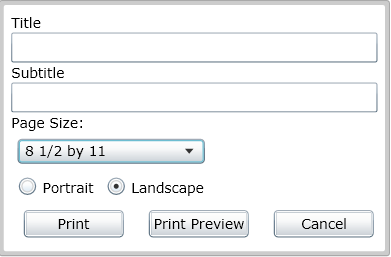 Web Map_Print menu