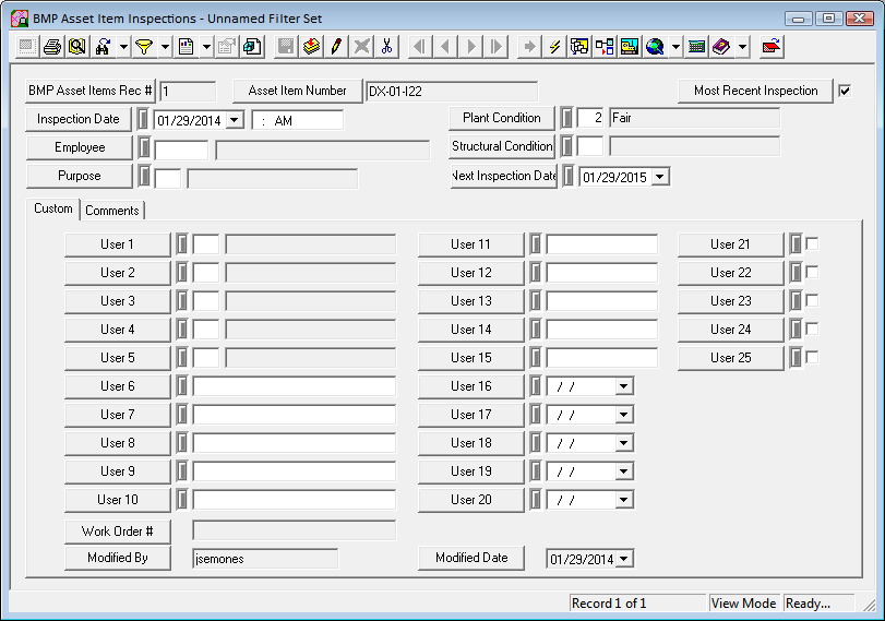 Inspection module