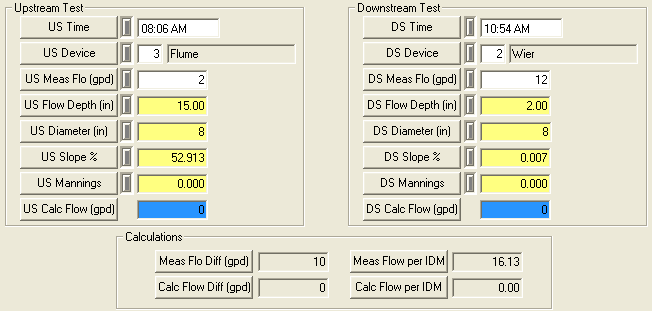 Calc Flow Fields