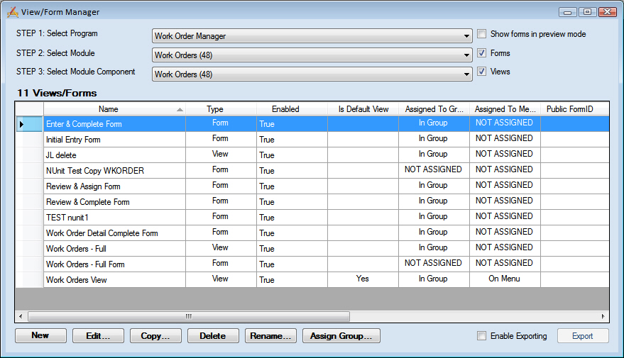 Form Mgr