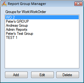 report groups