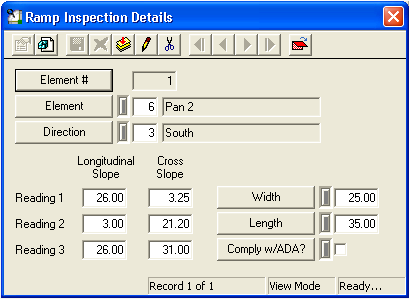 Ramp Insp Details