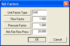 Hydrant Set Factors