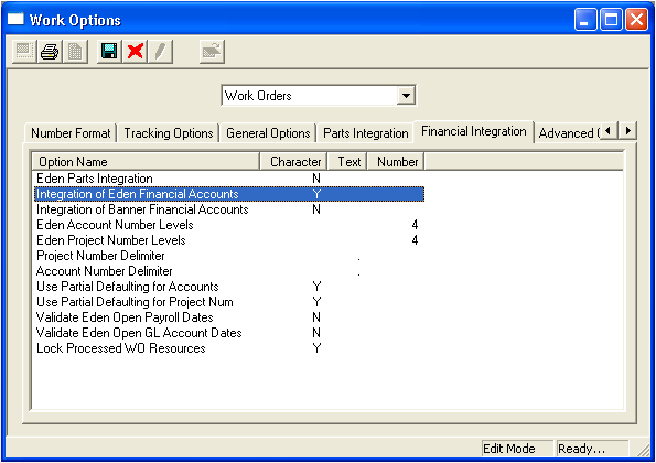 Financial Integration Options