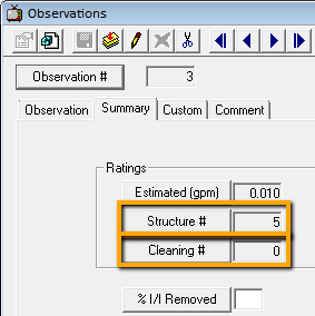 Obs Summary