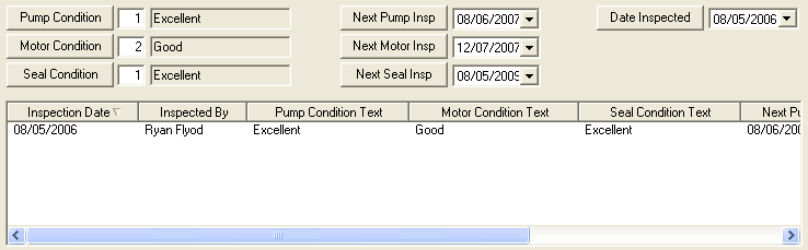 Pump Insp Grid