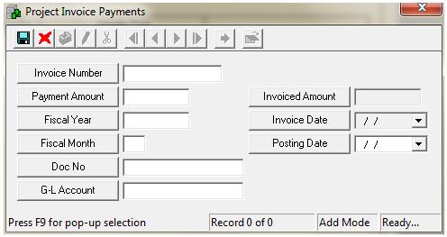 invoice payments record