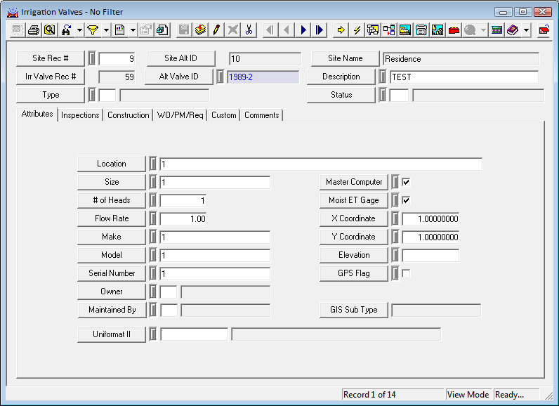 Irrigation node