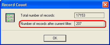 Record Count