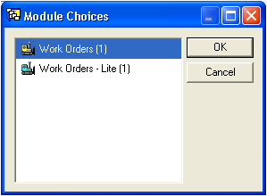 Module Choices