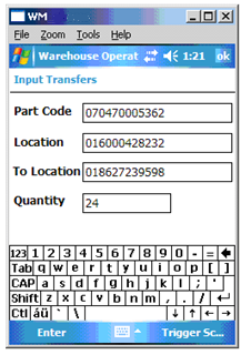 Input Transfers