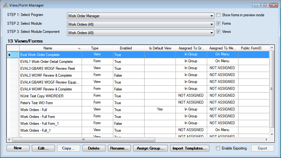 Form Mgr