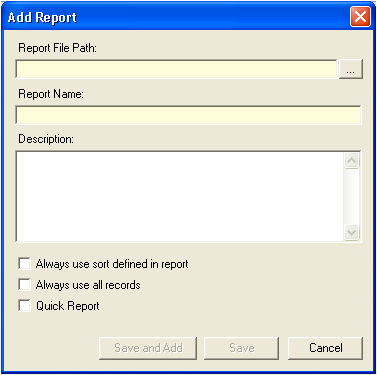 Add Report