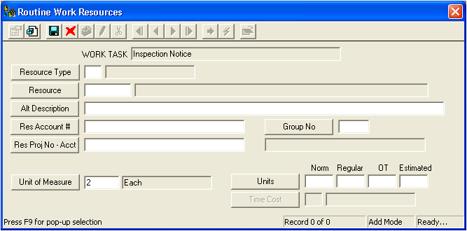 Routine Resources