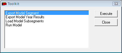 Model Run Toolkit