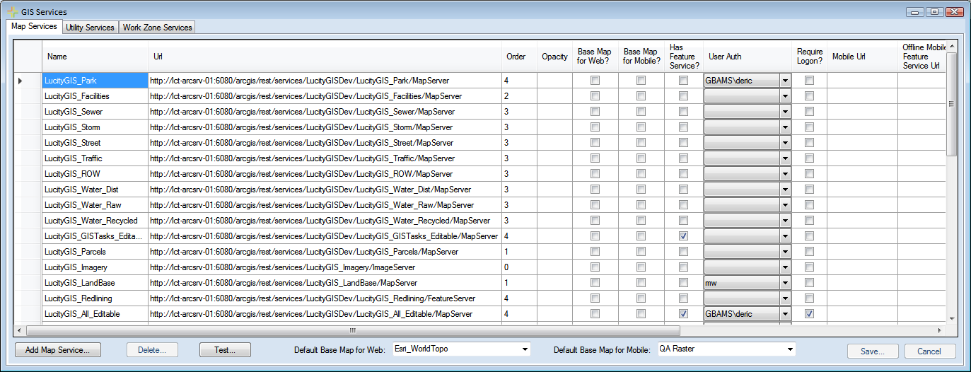 GIS Map Service