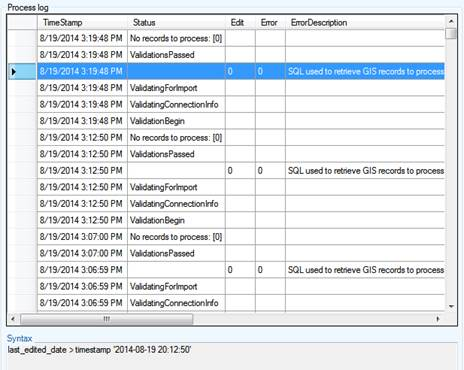 Scheduled Task Log