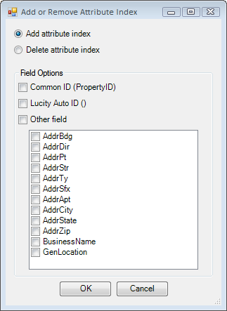 indexes creator