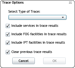 Trace options