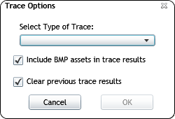 Storm Trace options