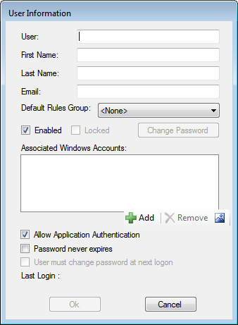 User Information