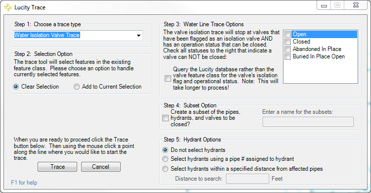 GBA Trace Solver