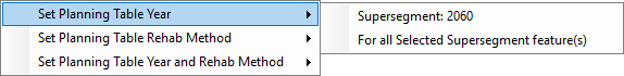 supersegment assignment options