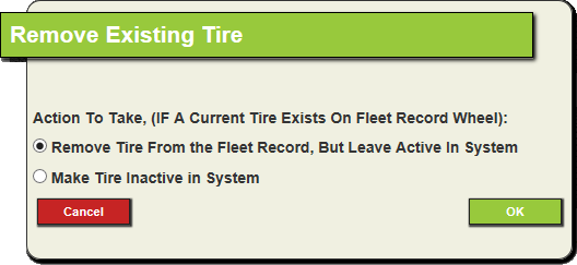 fate of removed tire