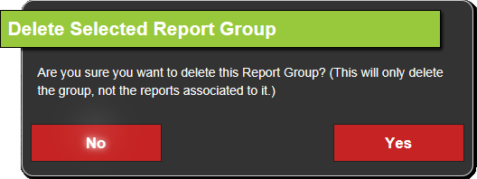 delete report group