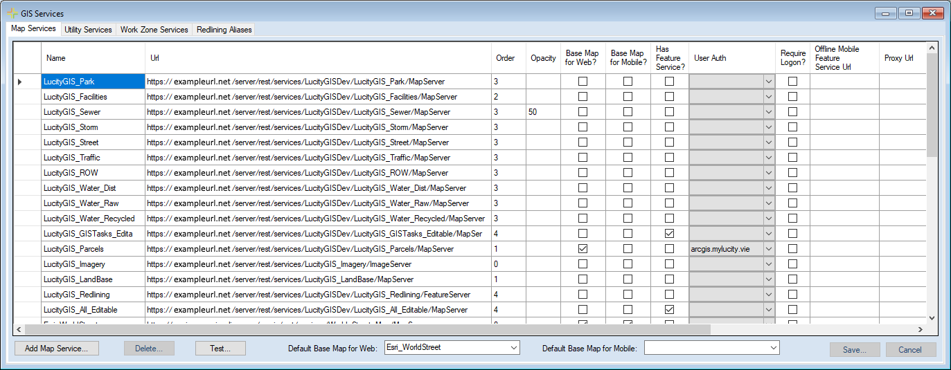 GIS Map Service