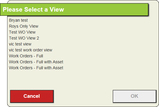 Select a View