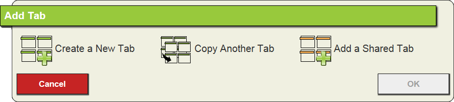 Add tab