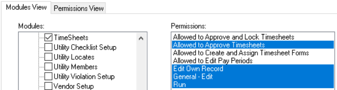 timesheet supervisor