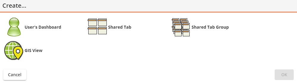 Add new dialog