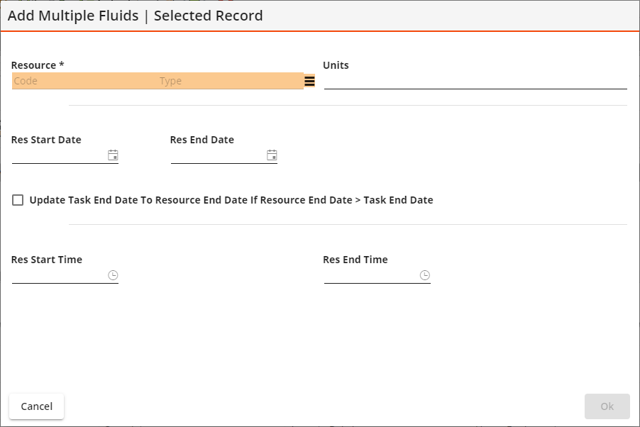 Add Multiple Materials to a Task(s)