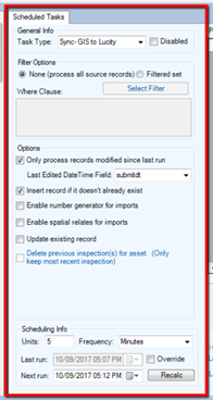 task configuration