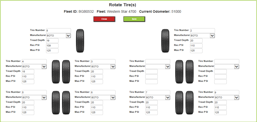 rotate tires