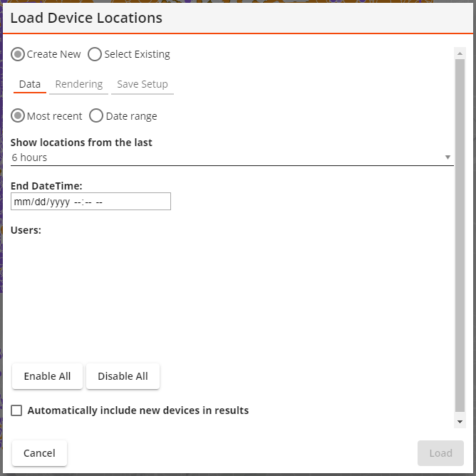 Device locations