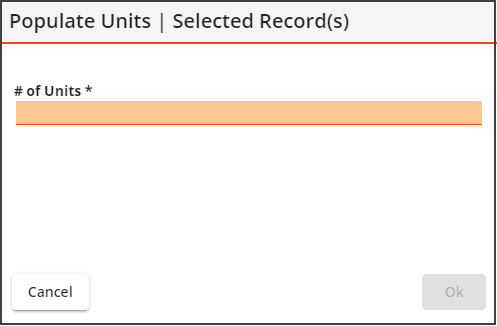 number of units toolkit