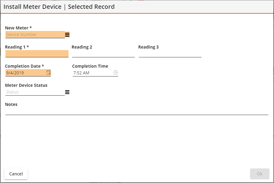 install meter device tool