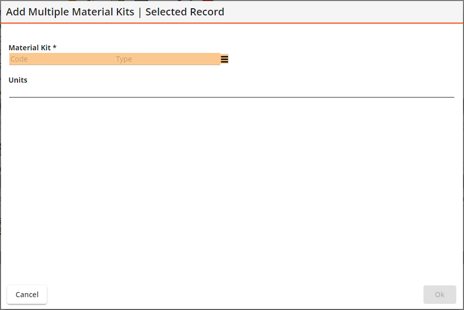 add multiple material kit to pm task