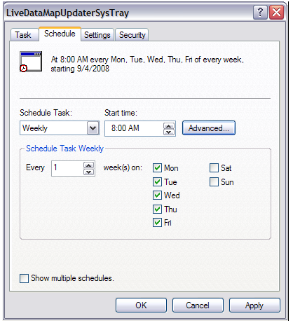 sys tray