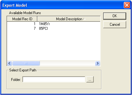 Export Model