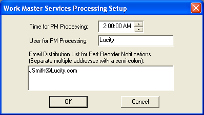 Services Processing