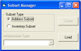 GIS Subset Manager
