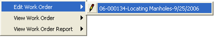 Edit Work Order